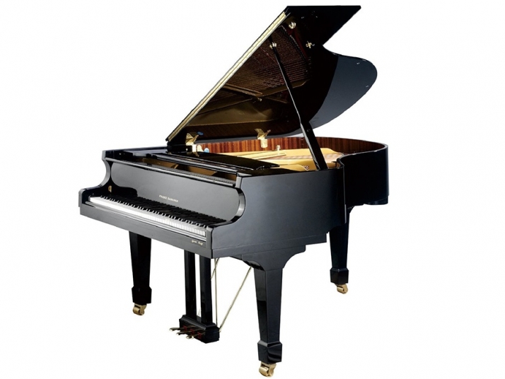 VENDIDO. Piano cola SANDNER 186cm con Sistema Player PIANO DISC GERMANY